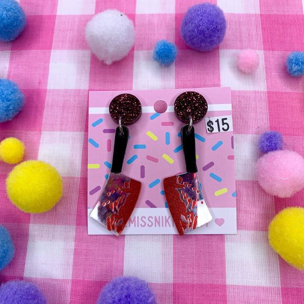 Slice of life! Cleaver edition  Earrings