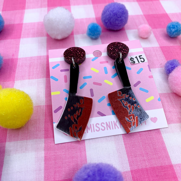 Slice of life! Cleaver edition  Earrings