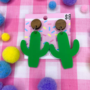 Cactus Earrings