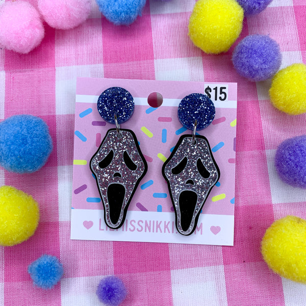 Ghostface Earrings