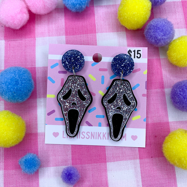 Ghostface Earrings