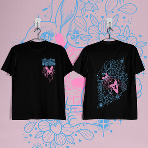 PLAY WITH MY BUNNY MISS NIKKI TATTOO SHIRT PINK