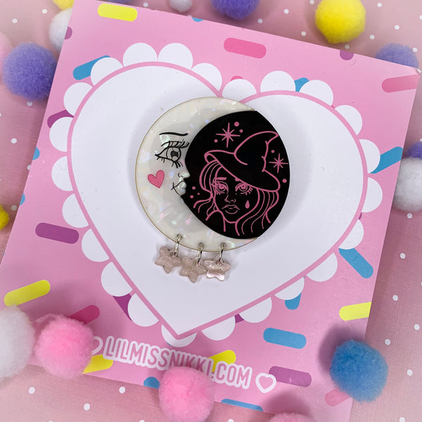 Witch of the night v2 - deluxe brooch