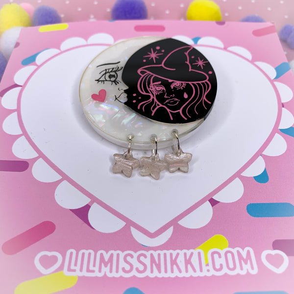 Witch of the night v2 - deluxe brooch