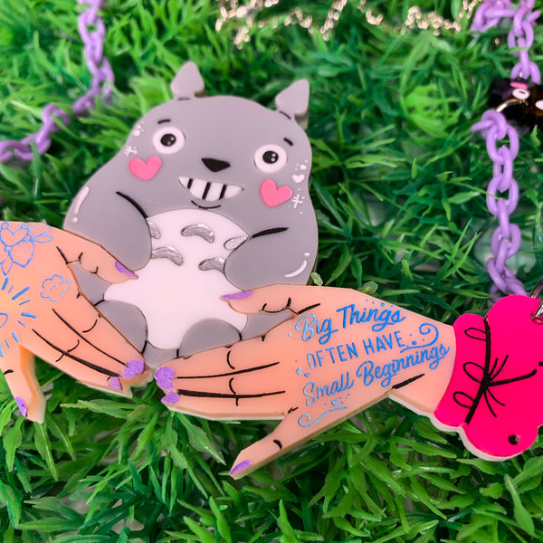 Handful of totoro - Deluxe necklace