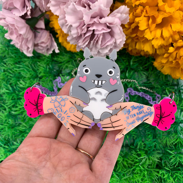 Handful of totoro - Deluxe necklace
