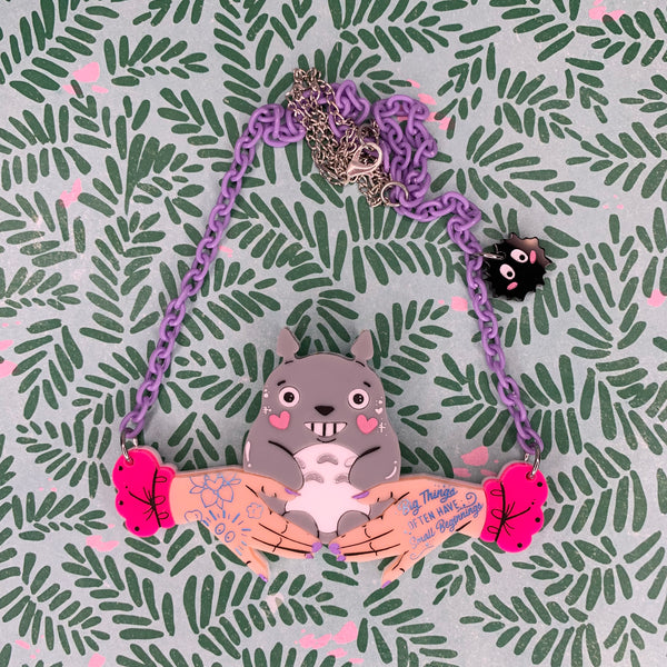 Handful of totoro - Deluxe necklace