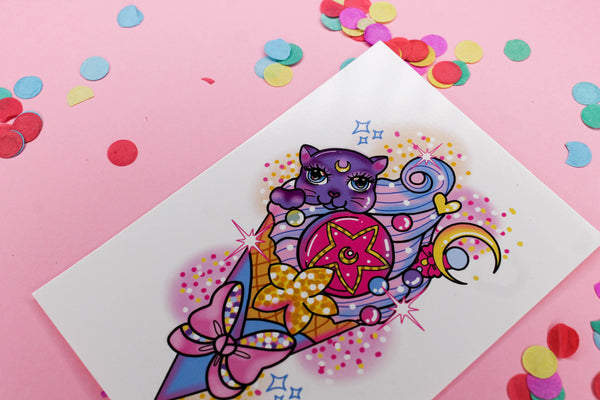 Sailormoons sweets! : Postcard mini print