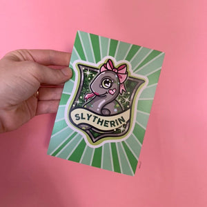 Slytherin kawaii! : Postcard mini print